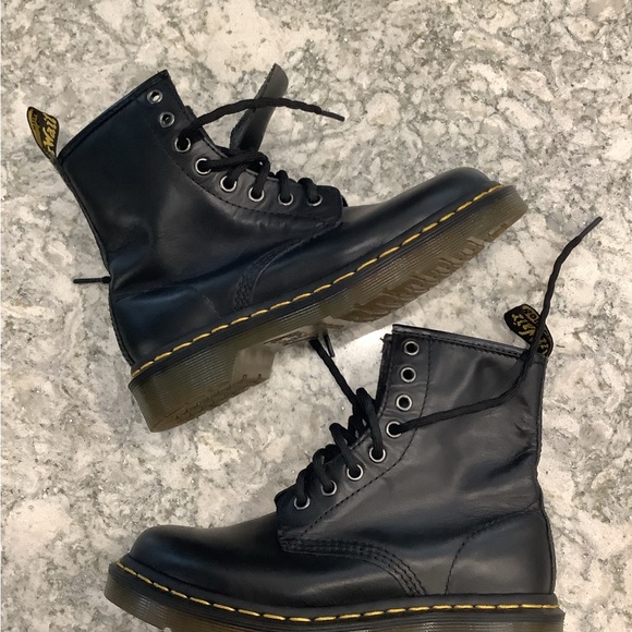 Doc Martens leather 1460 combat boots - Picture 4 of 16